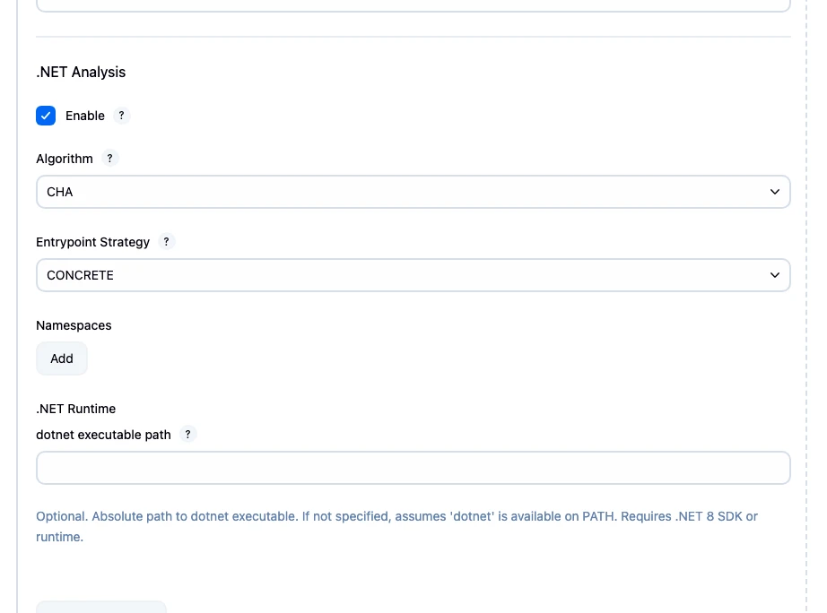 .NET Reachability Analysis with Jenkins